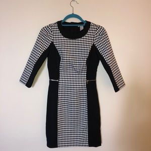 PRICE DROP!! HM Body con Houndstooth Dress